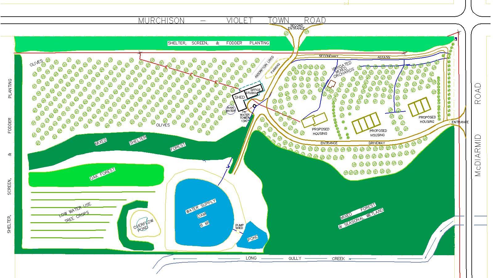 Murrnong, Violet Town, landscape plan cropped jpeg
